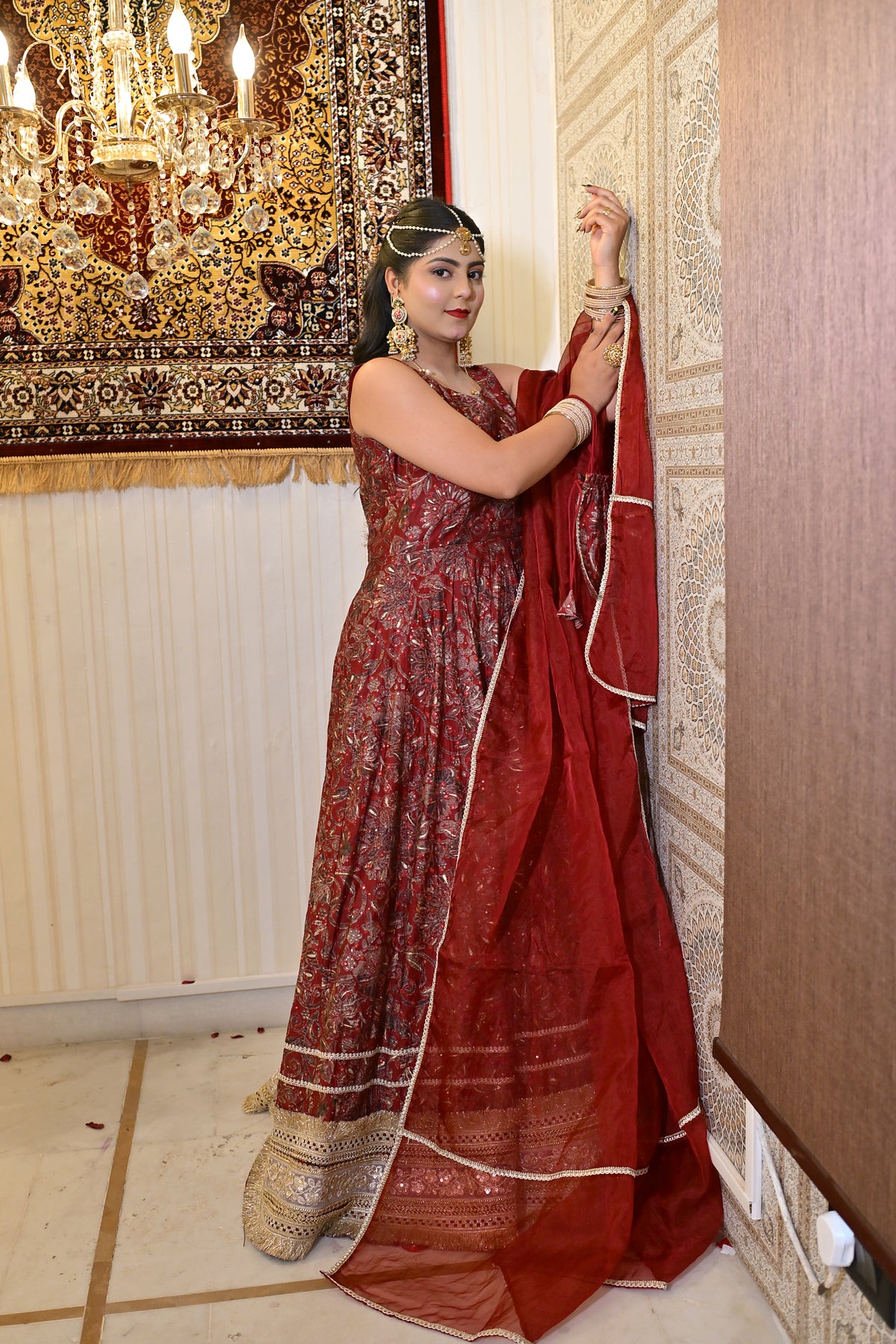 Kanakdhara Mahal Maxi Dress