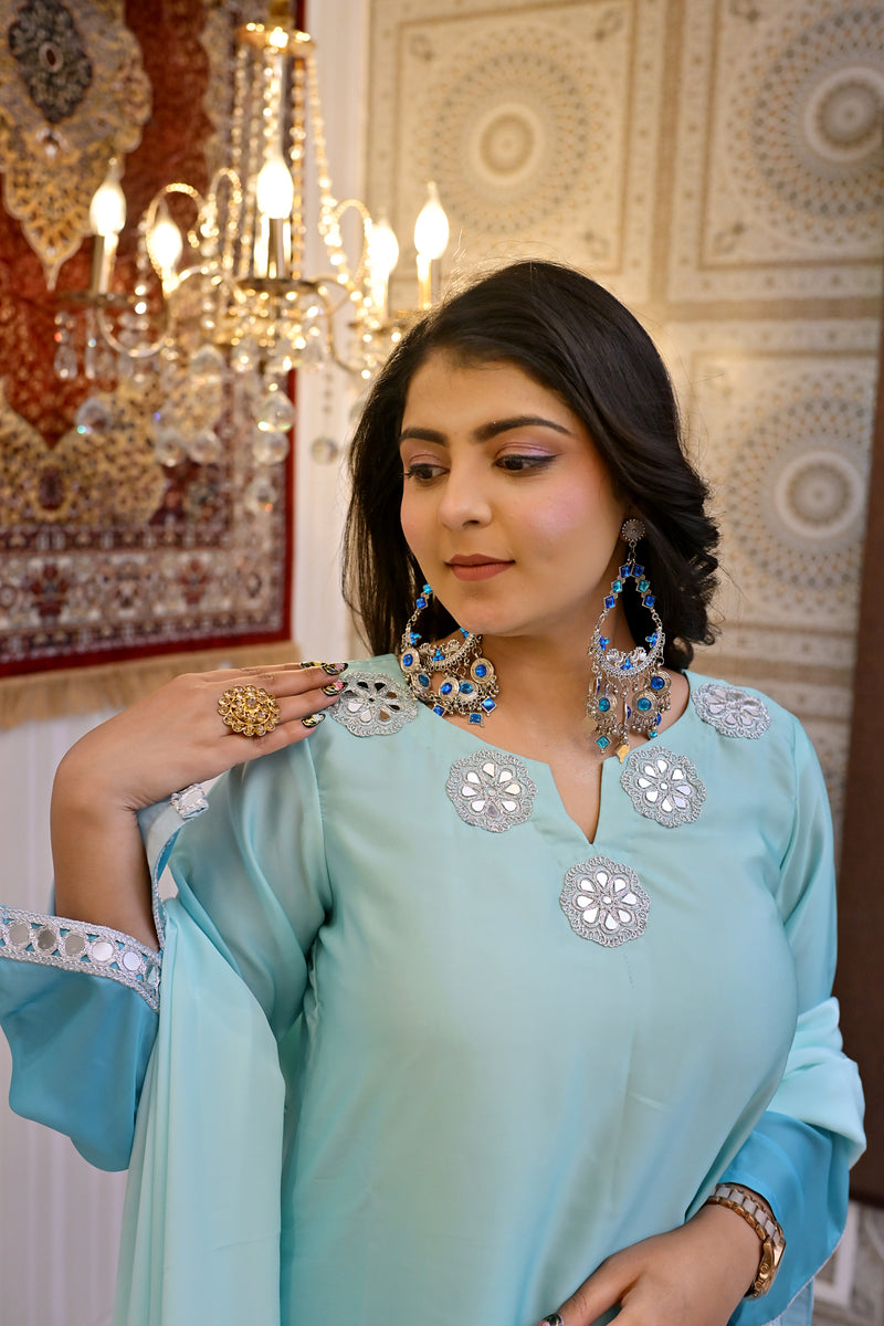 Vasavi Satin Suit Set