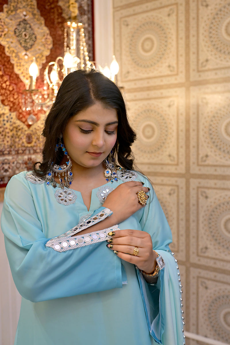 Vasavi Satin Suit Set