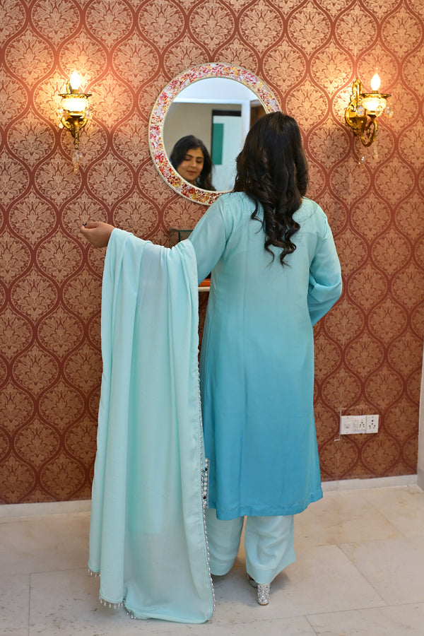 Vasavi Satin Suit Set