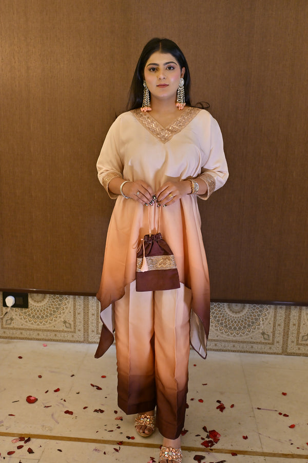 Varnika Satin Suit Set