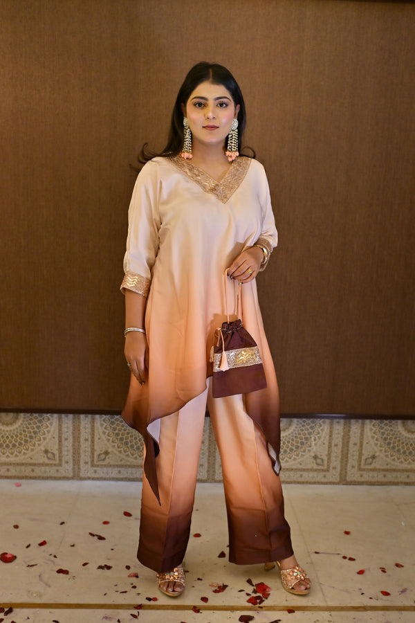 Varnika Satin Suit Set