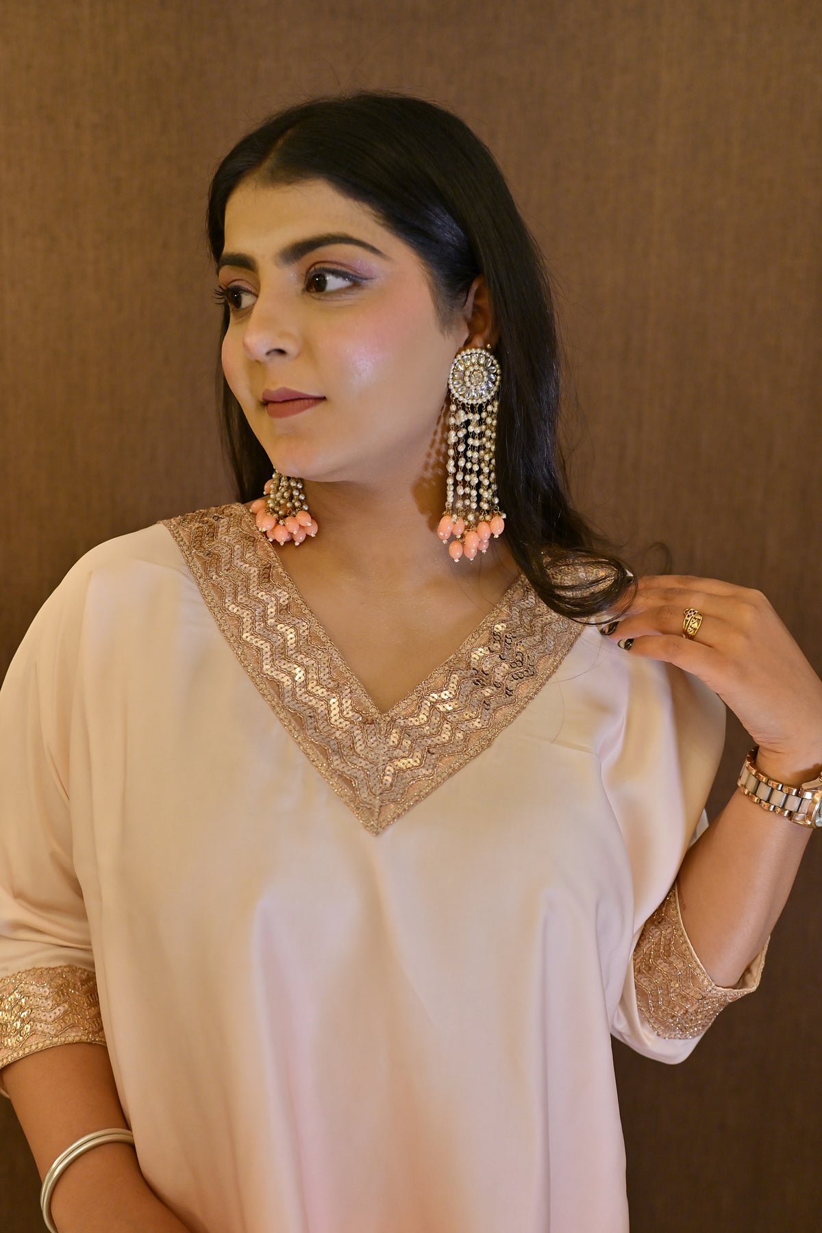 Varnika Satin Suit Set