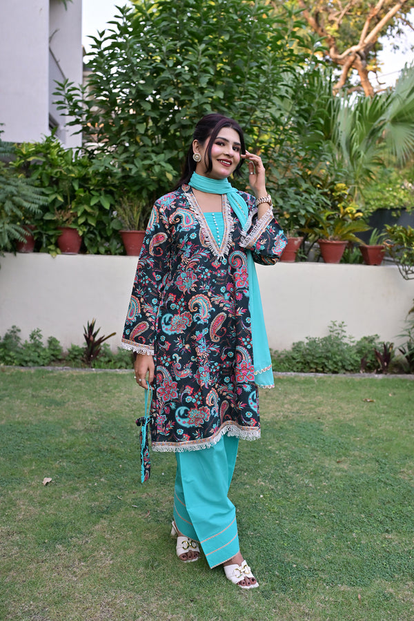 Shan-e-Farshi Suit Set