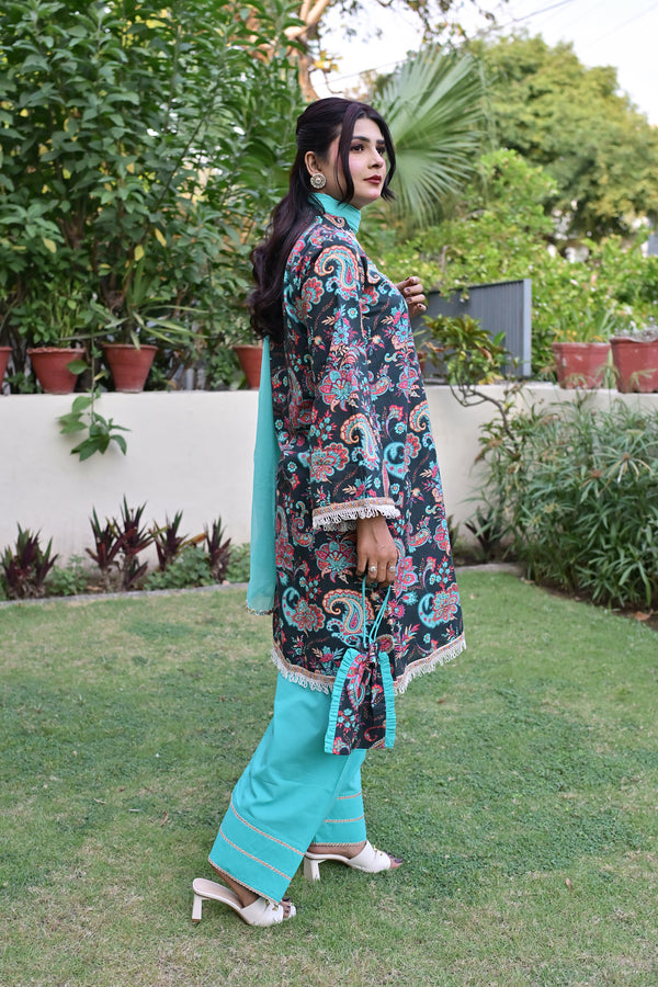 Shan-e-Farshi Suit Set