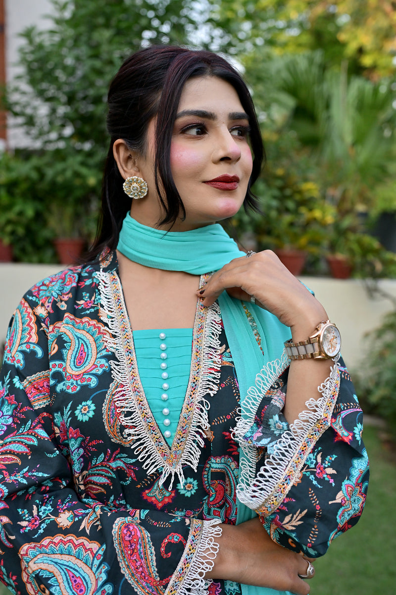Shan-e-Farshi Suit Set