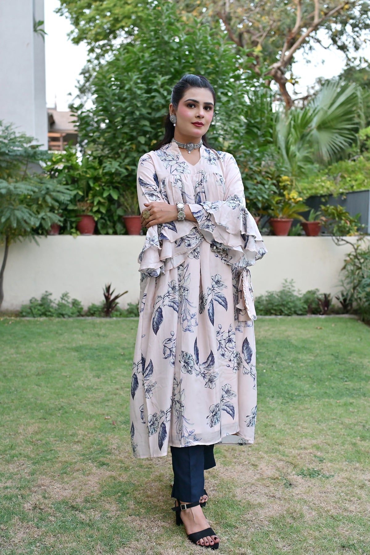 Swarna Muslin Suit Set
