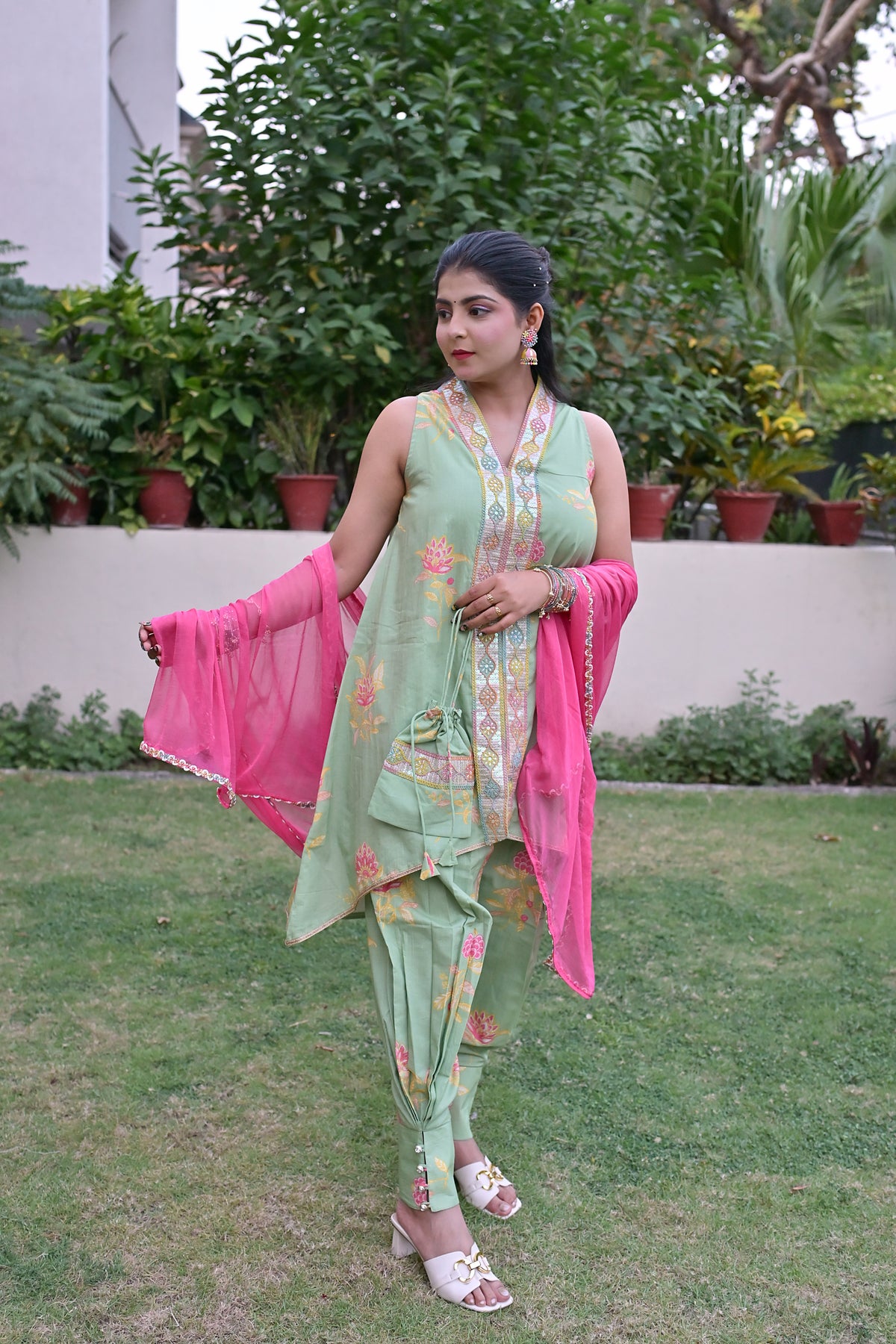 Vasundhara Cotton Suit Set