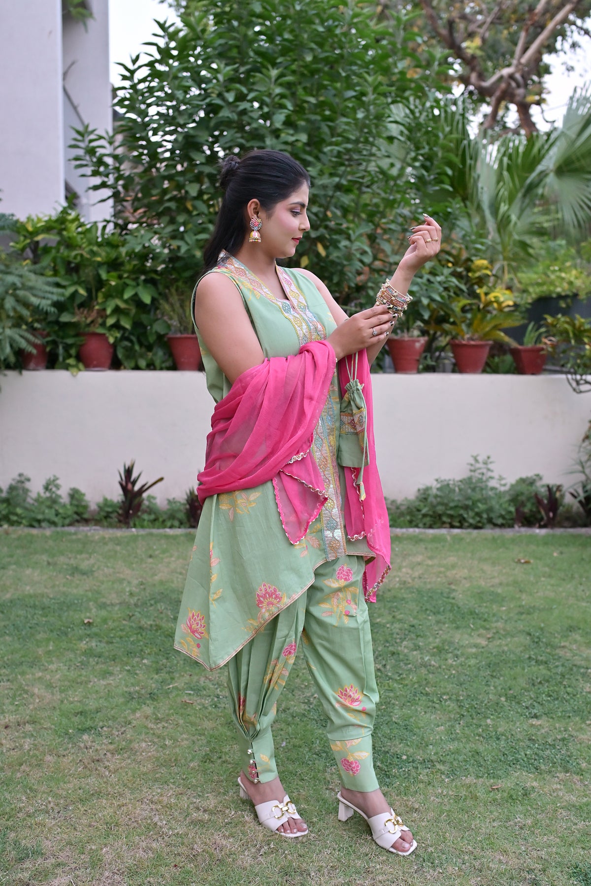 Vasundhara Cotton Suit Set