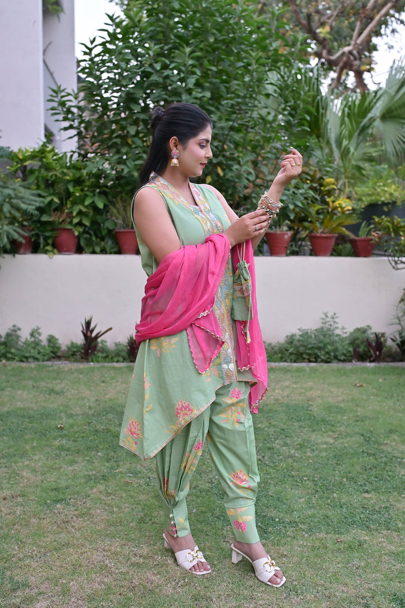 Vasundhara Cotton Suit Set