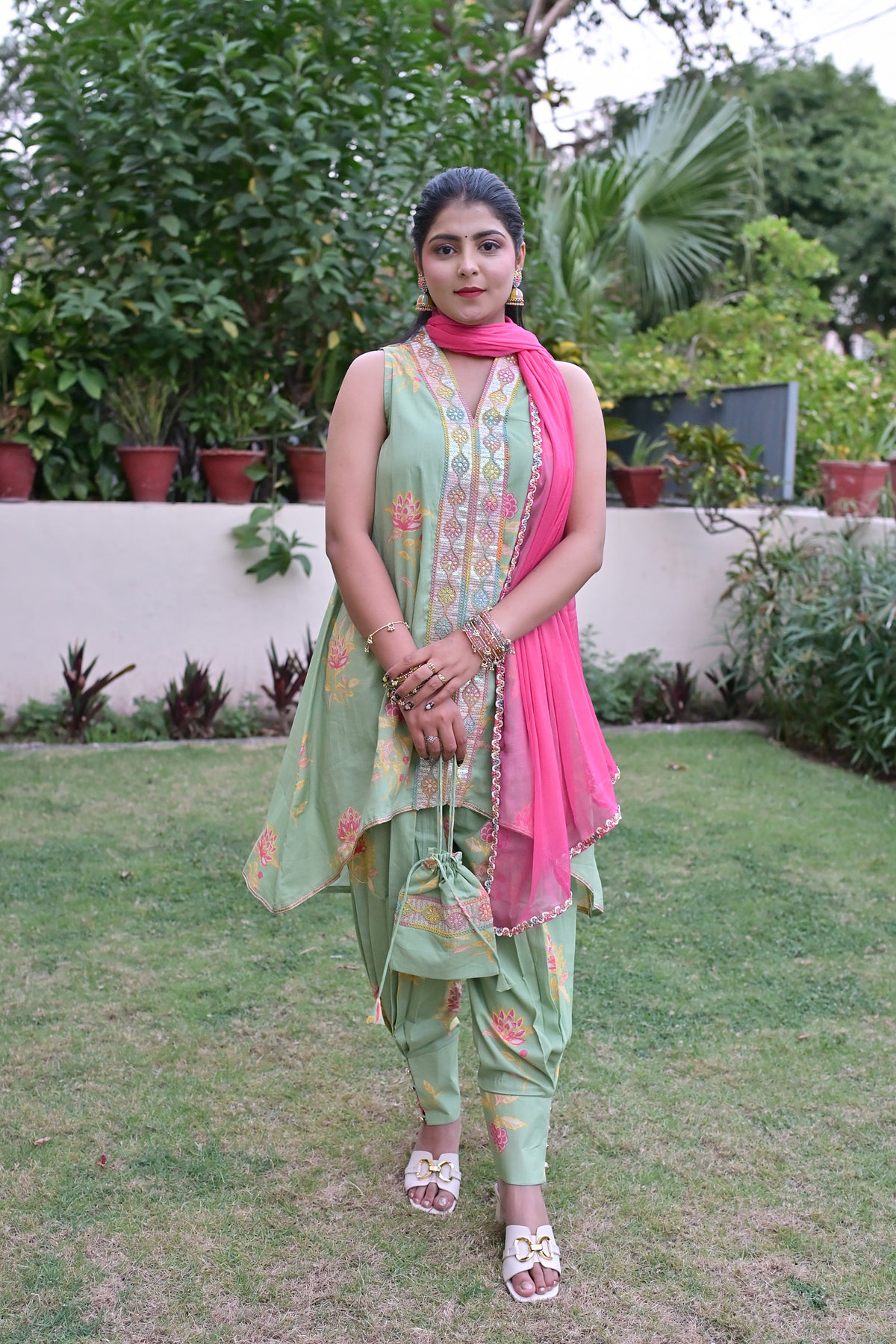 Vasundhara Cotton Suit Set