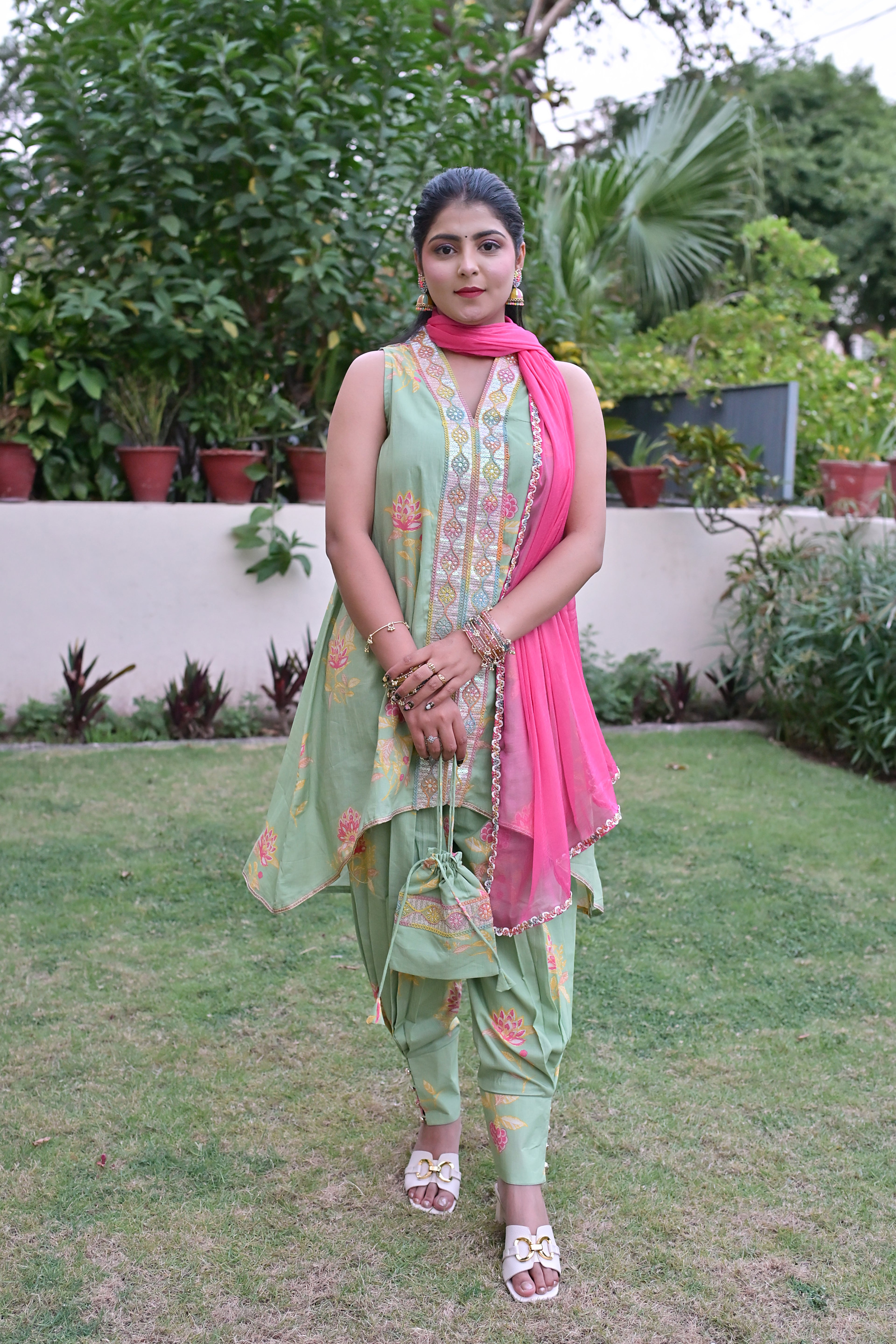 Vasundhara Cotton Suit Set